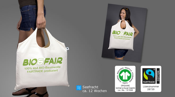 Stofftaschen LISA (Fairtrade / Bio)